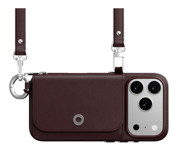 MAGEASY Pouch M do iPhone 17 Pro (Burgundy/Burgundy ) - 1416045 - zdjęcie